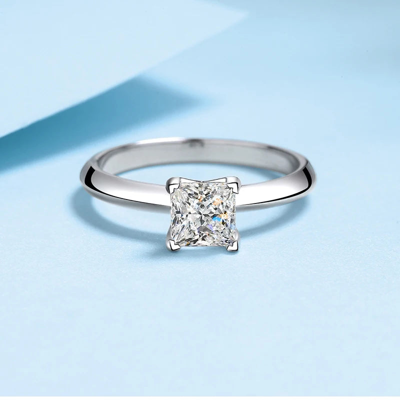 Princess Cut Solitaire Ring