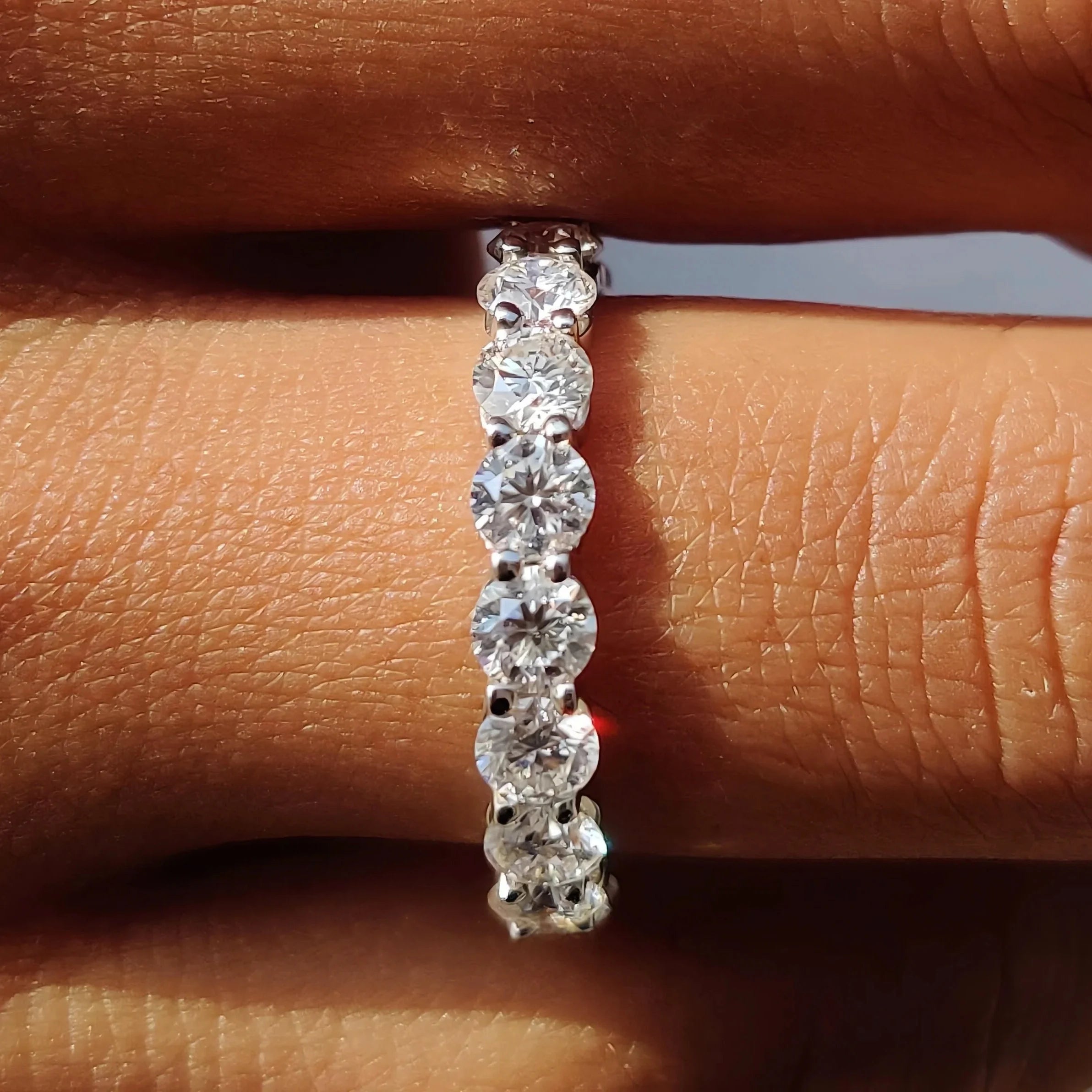Full Eternity Diamond Band Ring