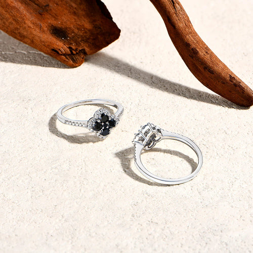 Classic Moissanite Engagement Ring