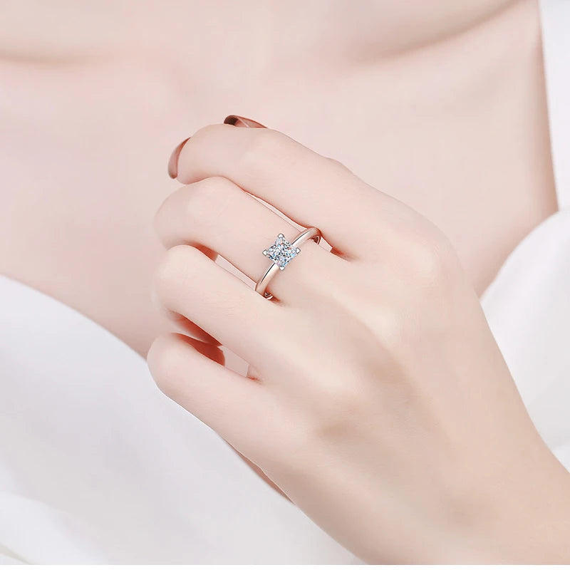Princess Cut Solitaire Ring