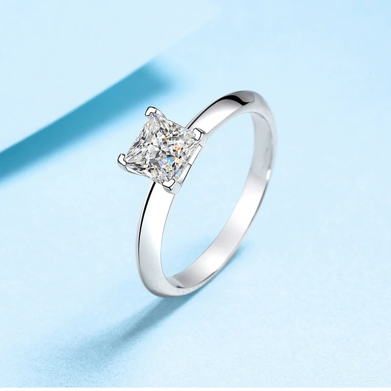 Princess Cut Solitaire Ring