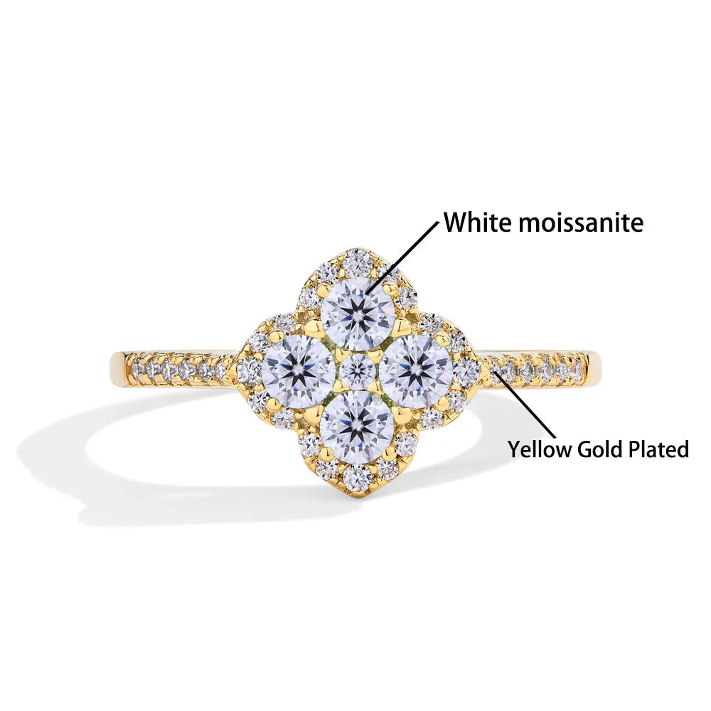 Classic Moissanite Engagement Ring