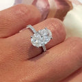 Oval Solitaire Signature Ring