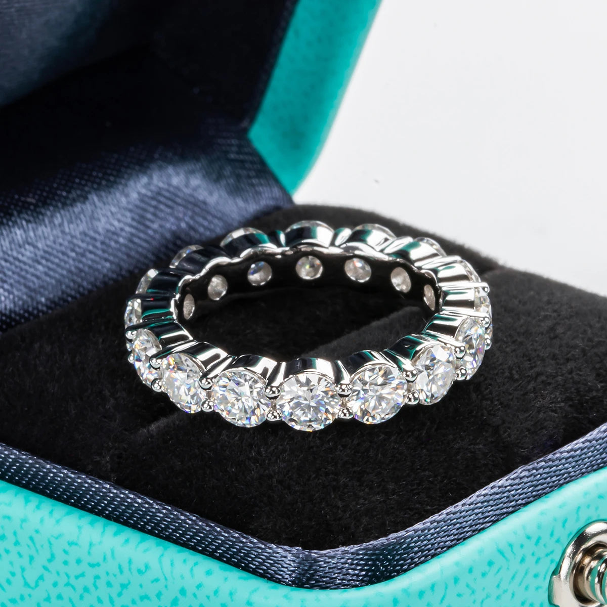 Eternity Moissanite Band Ring