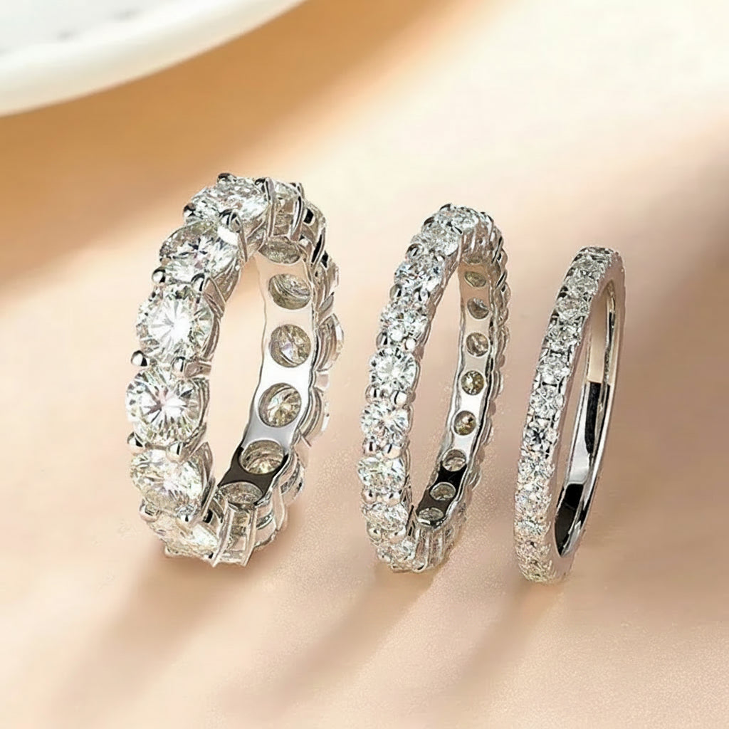 Full Eternity Diamond Band Ring