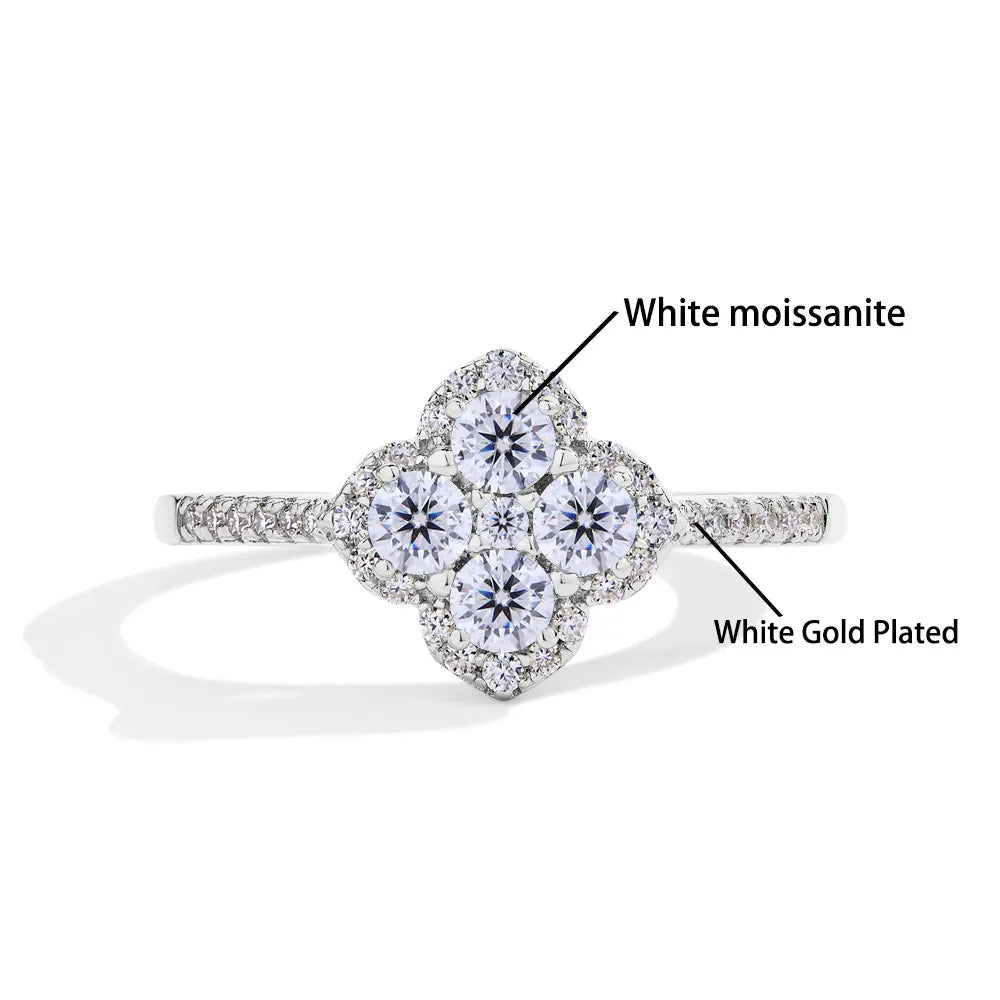 Classic Moissanite Engagement Ring