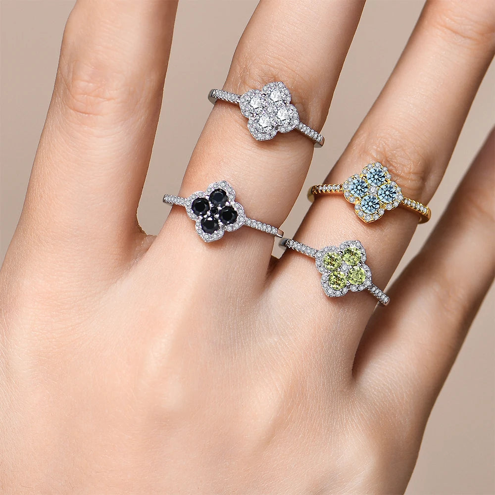 Classic Moissanite Engagement Ring