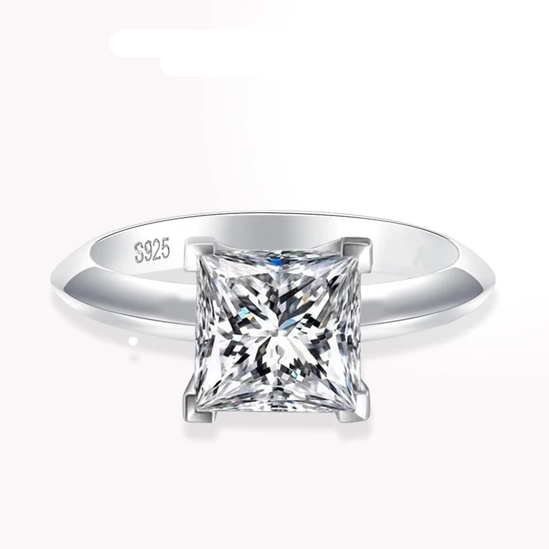 Princess Cut Solitaire Ring